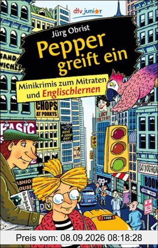 Pepper greift ein: Minikrimis zum Mitraten und Englischlernen