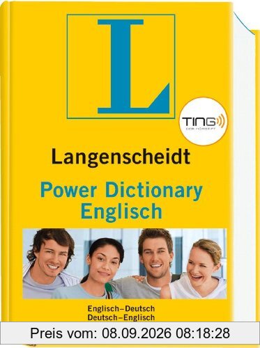 Langenscheidt Power Dictionary Englisch TING - Buch (TING-Ausgabe): Englisch-Deutsch/Deutsch-Englisch
