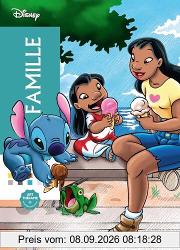 Coloriages mystères Disney : Famille