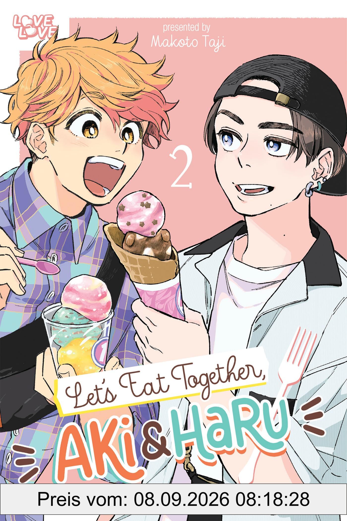 Let's Eat Together, Aki and Haru, Volume 2 (Let's Eat Together, Aki and Haru, 2)