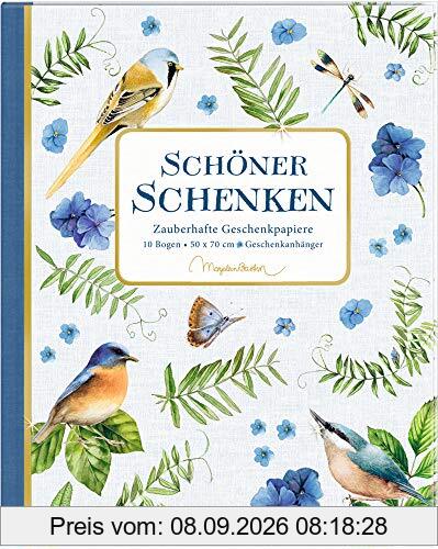 Geschenkpapier-Buch - Schöner schenken - M. Bastin: Zauberhafte Geschenkpapiere