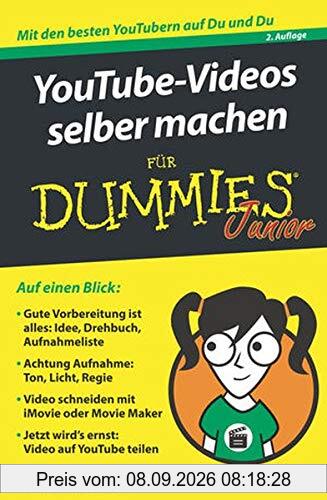 YouTube-Videos selber machen für Dummies Junior