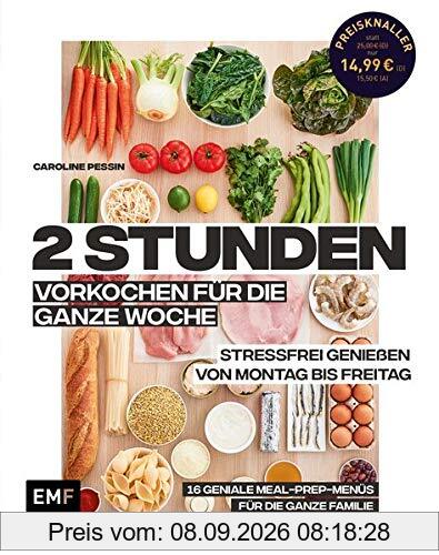 2 Stunden vorkochen für die ganze Woche – 16 geniale Meal-Prep-Menüs für die ganze Familie