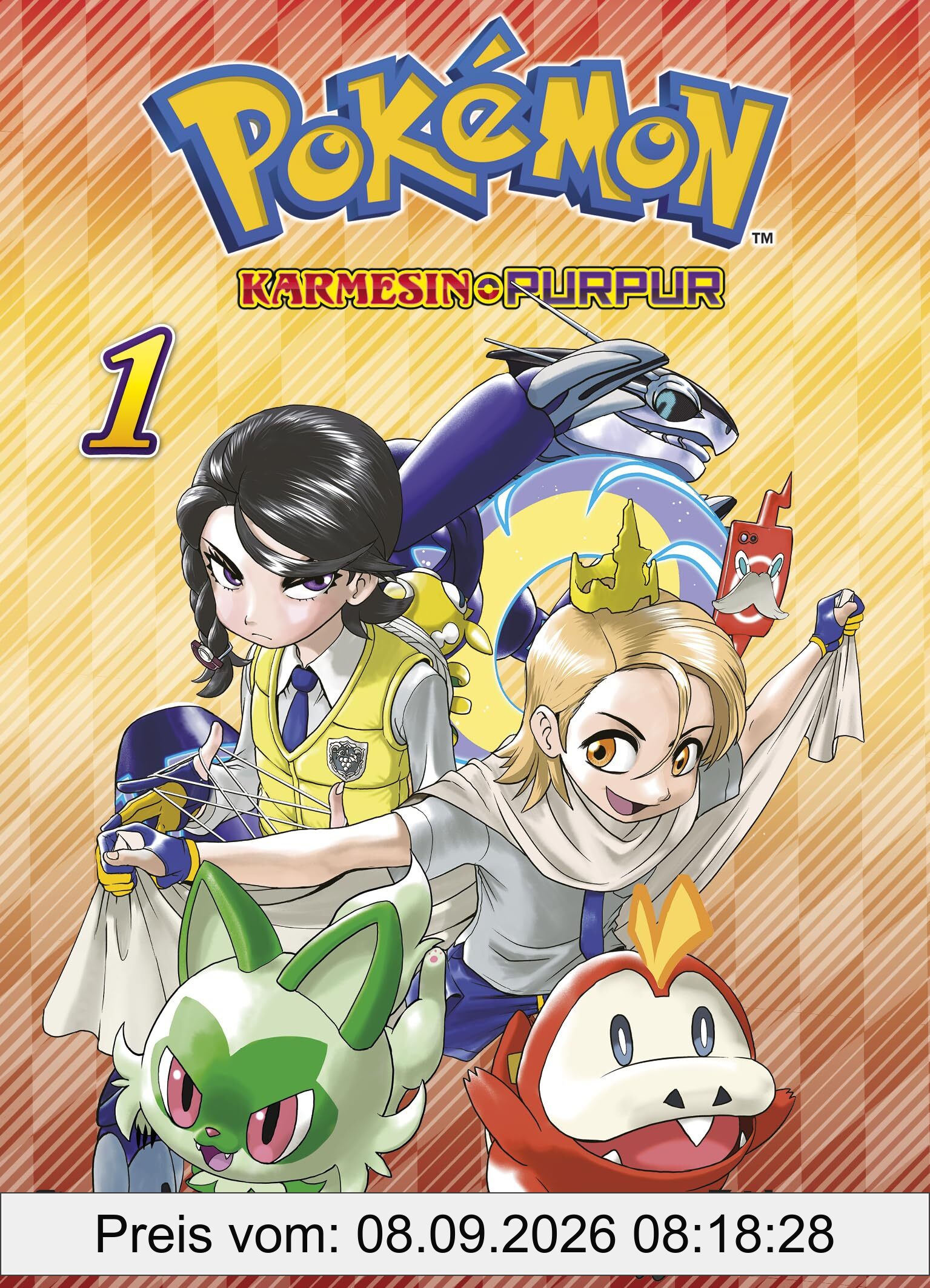 Pokémon Karmesin und Purpur 01: Die Manga-Adaption der weltweit beliebten Videospiele von Nintendo