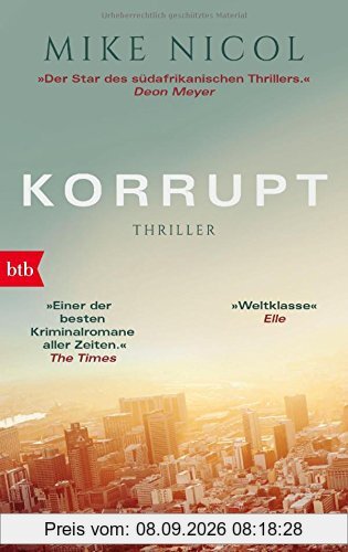 Korrupt: Thriller (Die Kapstadt-Serie, Band 2)