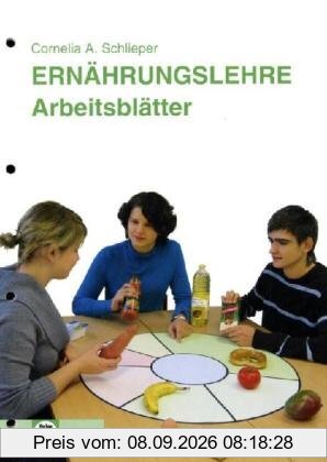 Ernährungslehre. Arbeitsblätter/Schülerheft