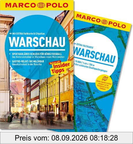 MARCO POLO Reiseführer Warschau: Mit Extra Faltkarte & Cityatlas
