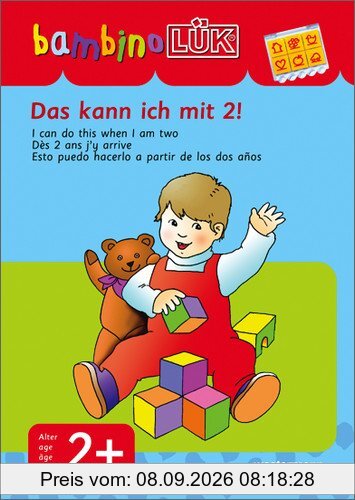 bambinoLÜK-System: bambinoLÜK: Das kann ich mit 2!: Einfachste Übungen für Kinder ab 2 Jahren: Brainteasers for Kids 2 / Casse-tetes pur enfants 2 / Recompecabzas para ninos 2