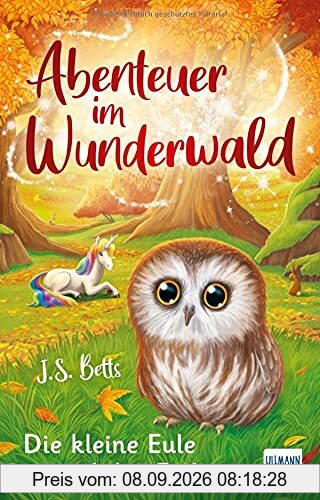 Abenteuer im Wunderwald – Die kleine Eule und das Einhorn: Kinderbuch für Mädchen und Jungen ab 7 Jahren, magische Abenteuergeschichte, mit Leserätsel zum Ausfüllen
