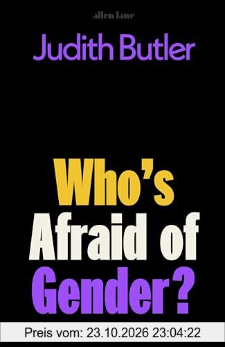 Who's Afraid of Gender?