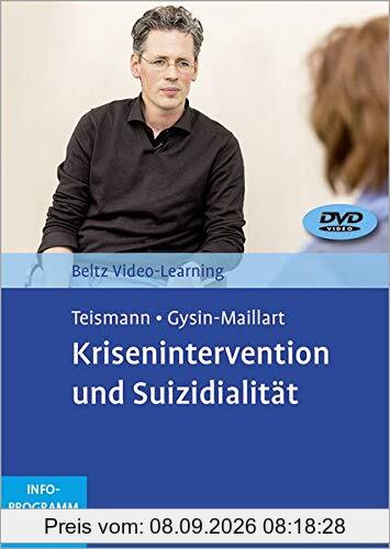 Krisenintervention und Suizidalität: Beltz Video-Learning. 2 DVDs mit 16-seitigem Booklet. Laufzeit 242 Min. Unter Mitarbeit von Christoph Koban und Wolfram Dorrmann