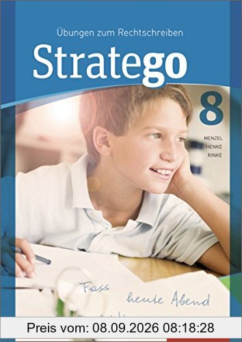 Stratego - Übungen zum Rechtschreiben Ausgabe 2014: Arbeitsheft 8