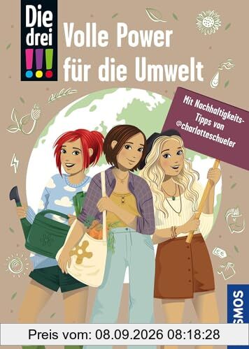 Die drei !!!, Volle Power für die Umwelt: Mit Nachhaltigkeits-Tipps von @charlotteschueler
