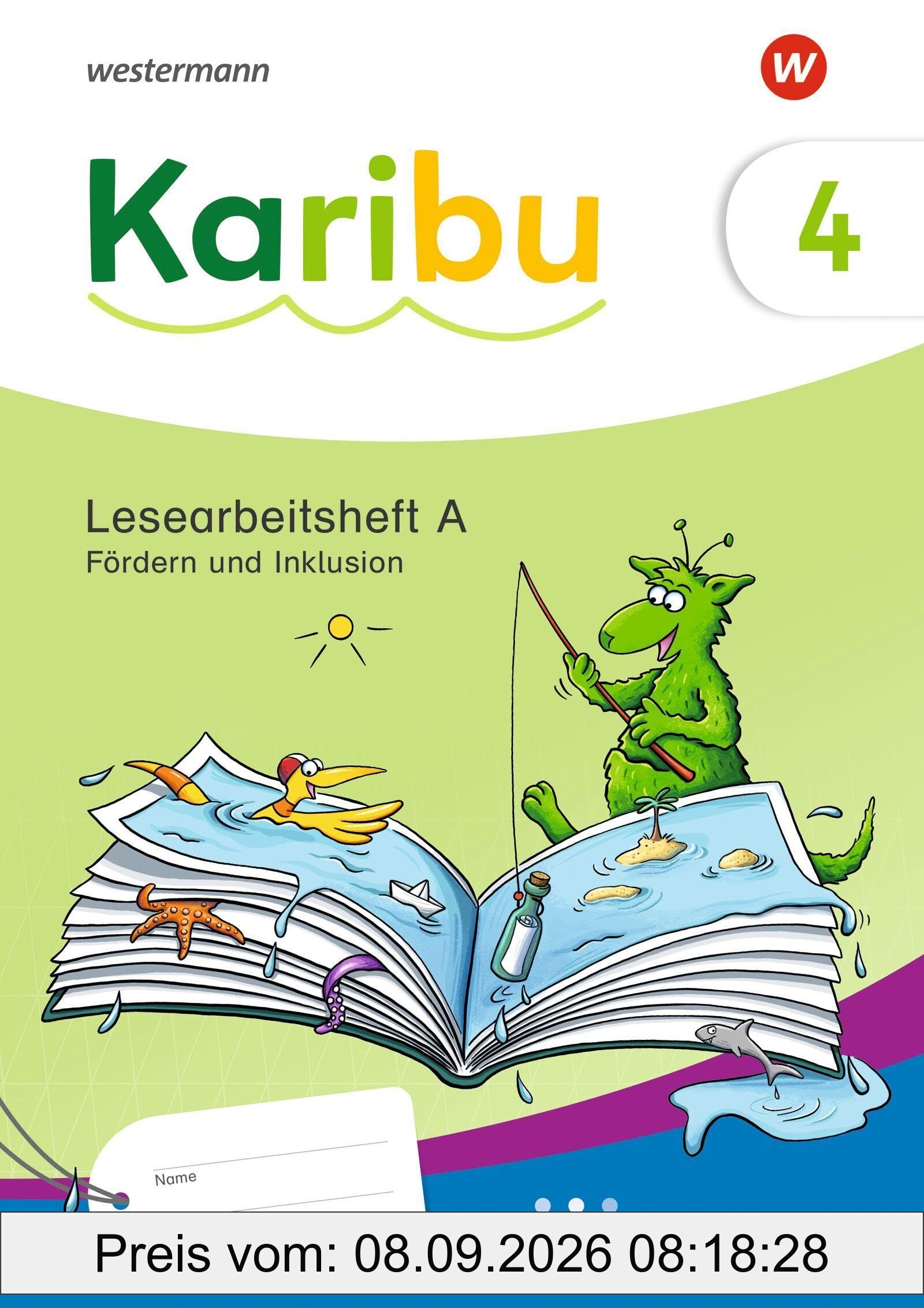 Karibu. Lesearbeitsheft Fördern und Inklusion 4