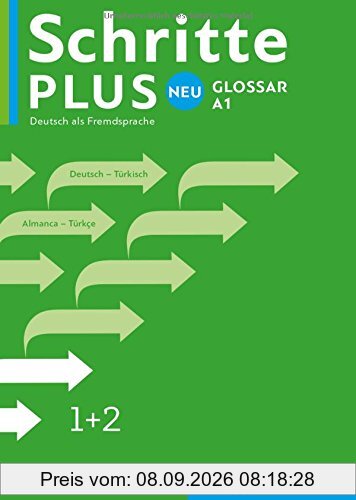 Schritte plus Neu 1+2: Deutsch als Zweitsprache / Glossar Deutsch-Türkisch - Küçük Sözlük Almanca-Türkçe