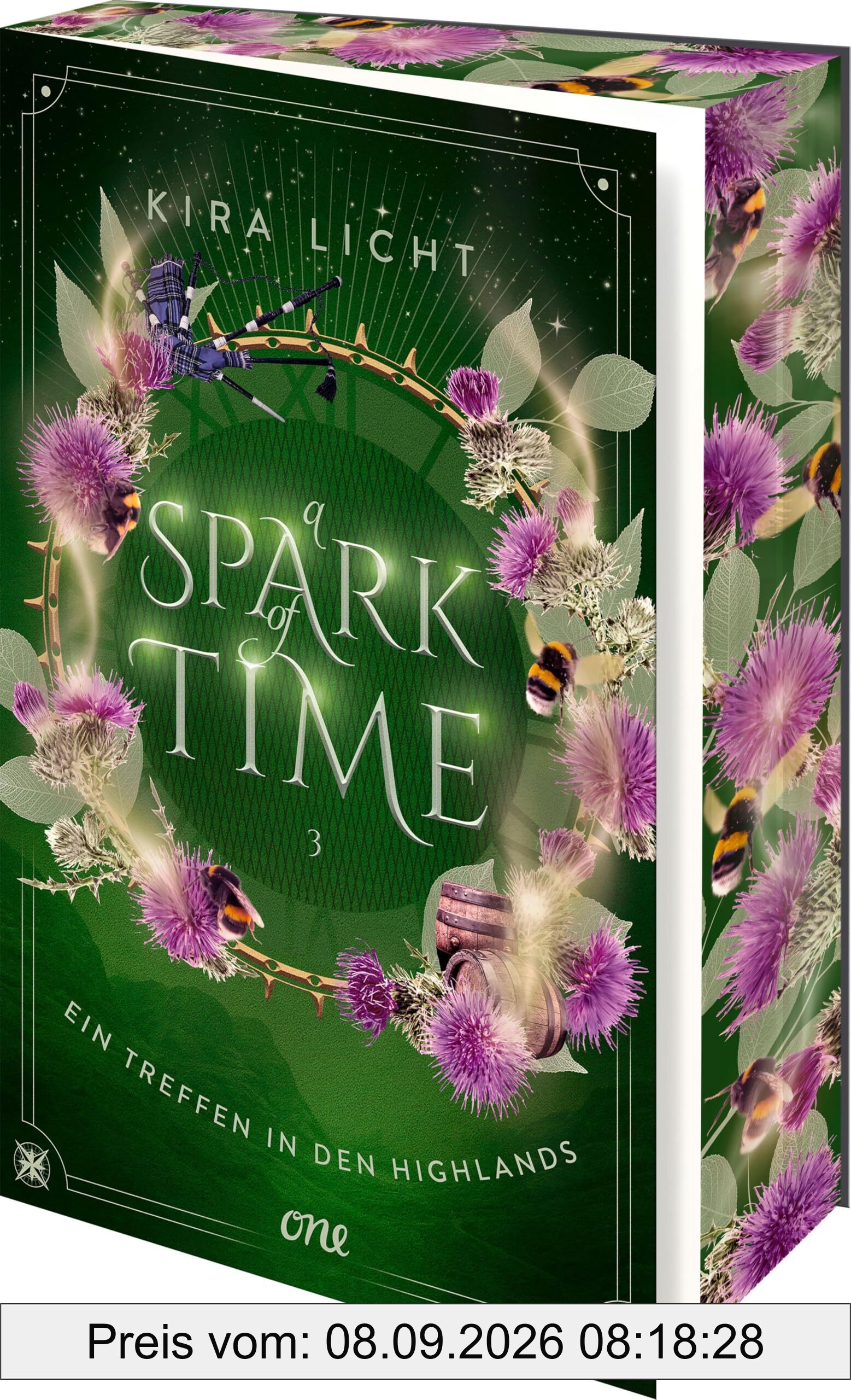 A Spark of Time - Ein Treffen in den Highlands: Der langersehnte dritte Band der Romantasy-Reihe: Zeitreise & Gefühlschaos vor schottischer Kulisse ab 14 (A Spark of Time-Reihe, Band 3)