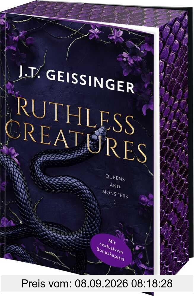 Ruthless Creatures: Spicy Mafia-Romance mit limitiertem Farbschnitt und exklusivem Bonuskapitel (Queens and Monsters, Band 1)