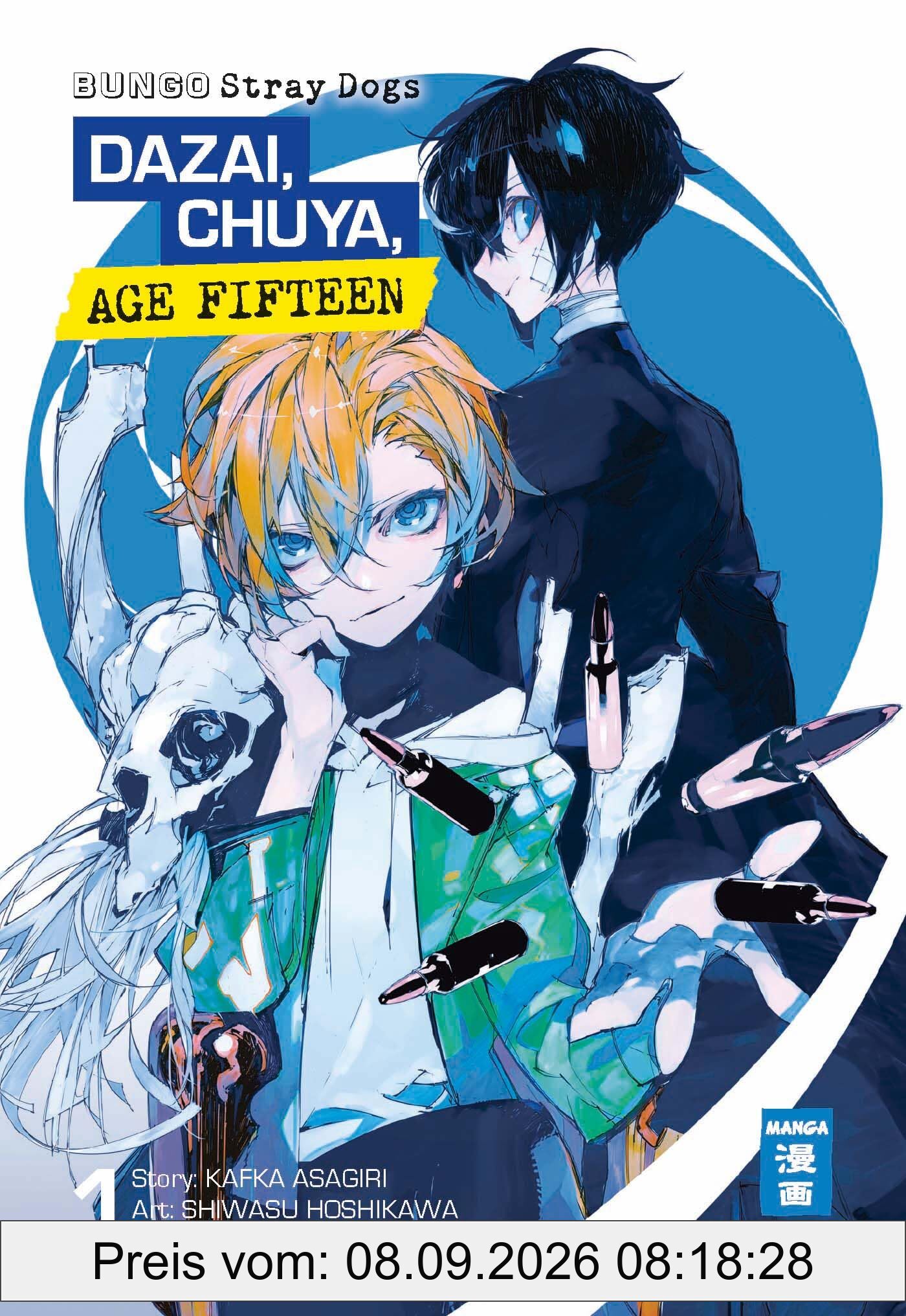 Bungo Stray Dogs - Dazai, Chuya, Age 15 01: Doppelpack enthält die Bände 01 und 02