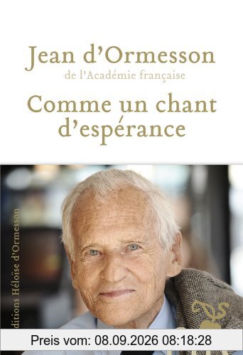 Comme un chant d'espérance