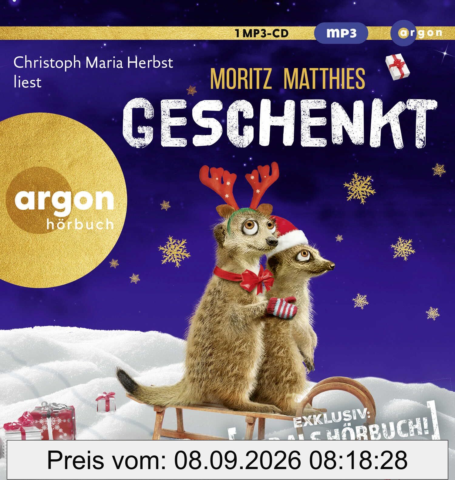 Geschenkt: Nur als Hörbuch erhältlich: das Prequel zur Bestseller-Serie »Erdmännchen-Krimis«