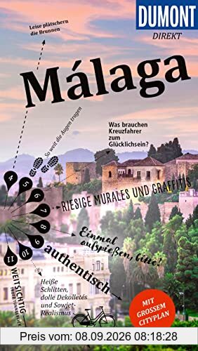 DuMont direkt Reiseführer Málaga: Mit großem Cityplan