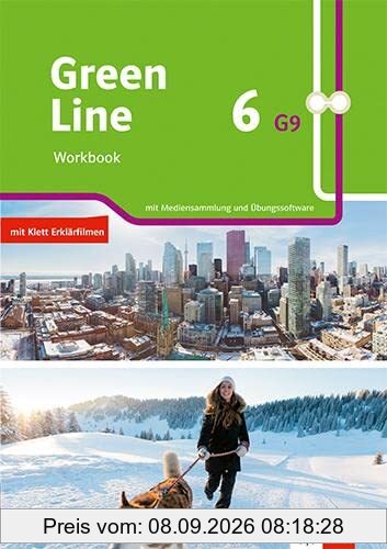 Green Line 6 G9: Workbook mit Mediensammlung und Übungssoftware Klasse 10 (Green Line G9. Ausgabe ab 2019)