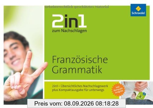 2in1 zum Nachschlagen: Französische Grammatik