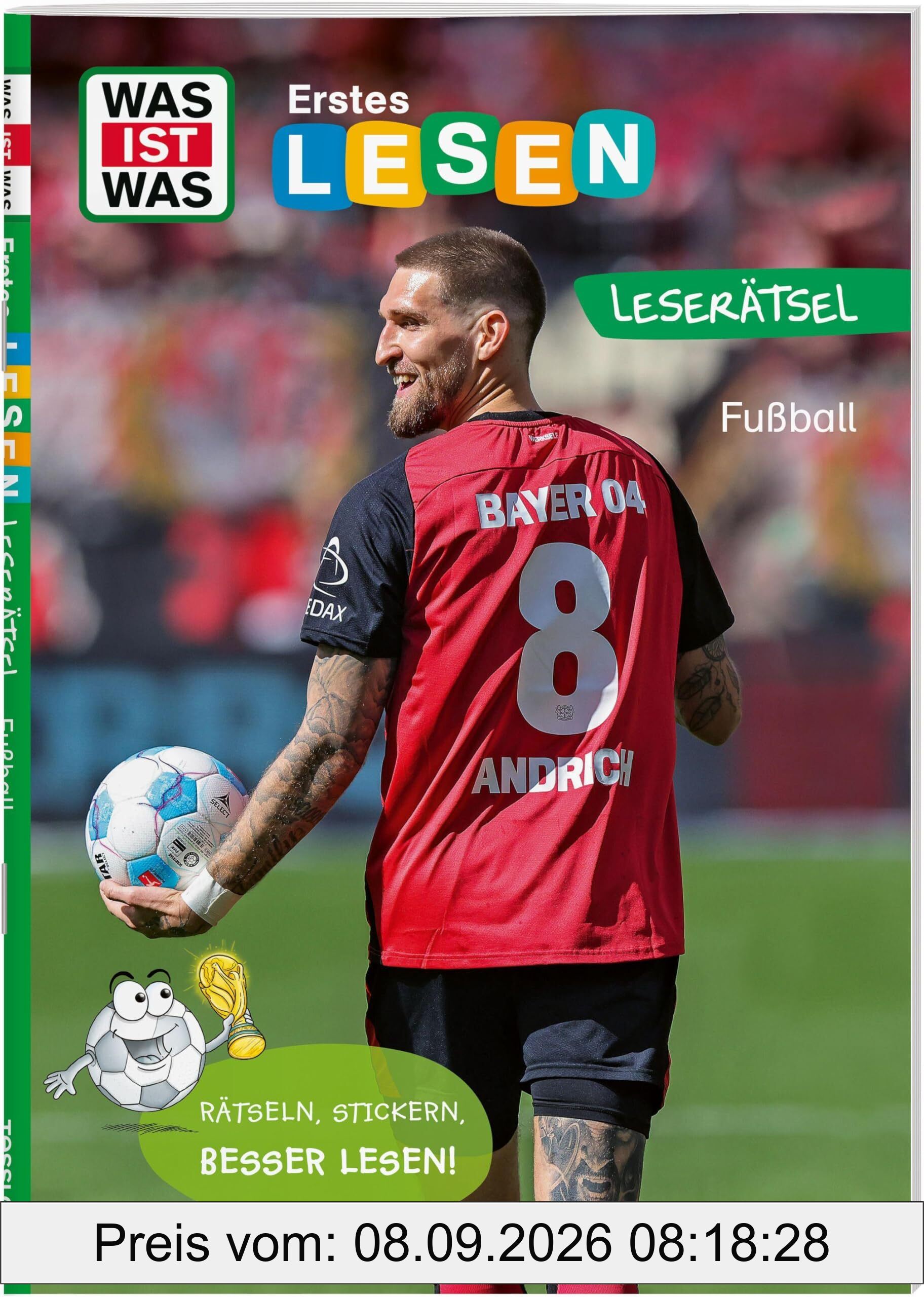 WAS IST WAS Erstes Lesen. Leserätsel Fußball