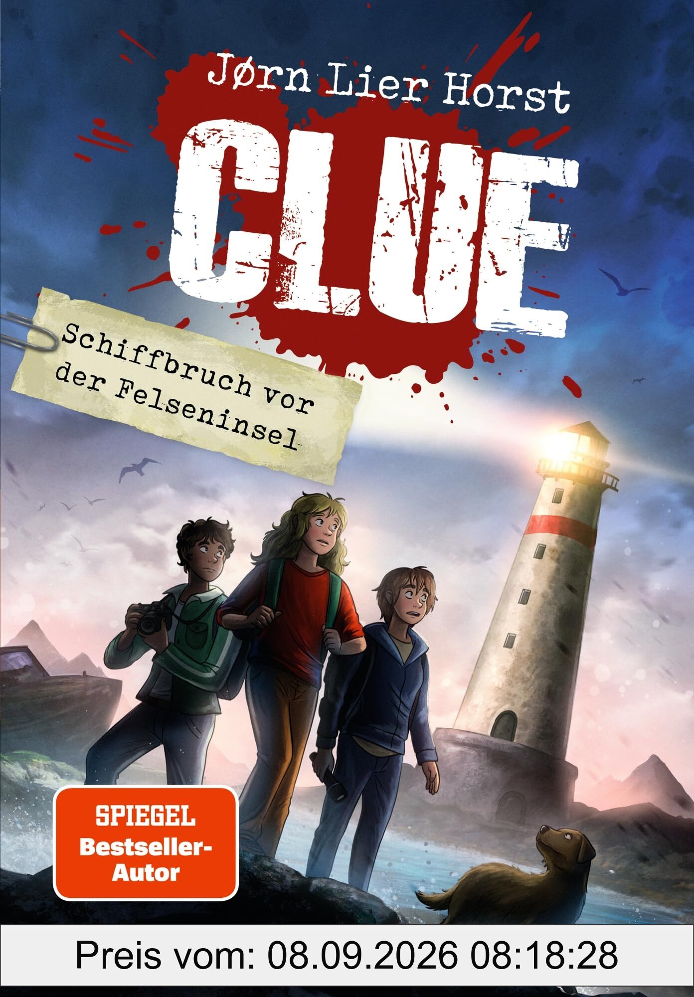 CLUE 1. Schiffbruch vor der Felseninsel: Packende Detektivgeschichte für Kinder ab 9 Jahren vom norwegischen Bestsellerautor Jørn Lier Horst