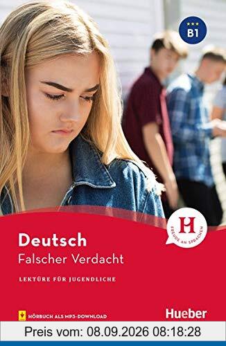 Falscher Verdacht: Lektüre mit Audios online (Lektüre für Jugendliche)