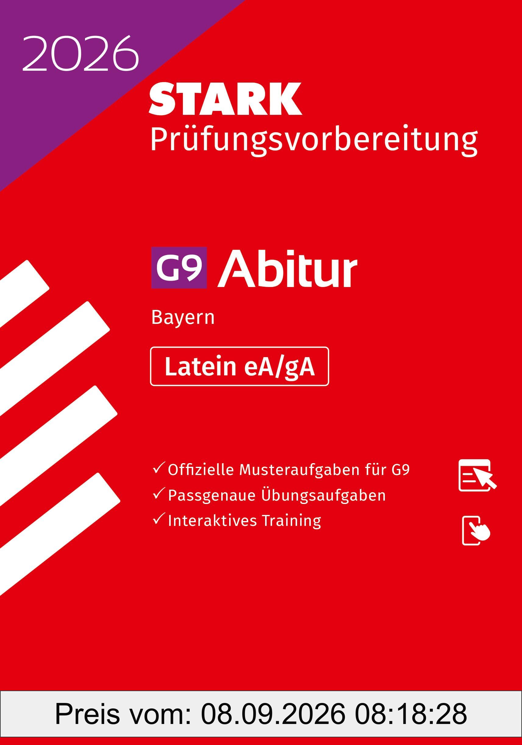 STARK Latein gA/eA - Abitur 2026 Bayern - Prüfungsvorbereitung (Abitur-Prüfungen)