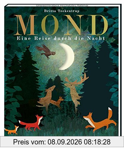 Mond: Eine Reise durch die Nacht (Britta Teckentrup Bilderbücher)