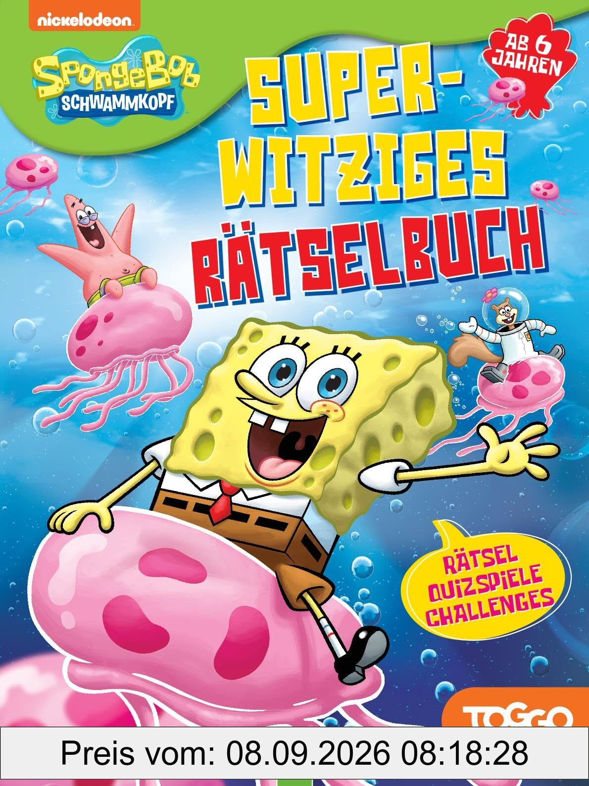 SpongeBob Super-witziges Rätselbuch