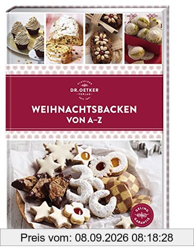Weihnachtsbacken von A–Z