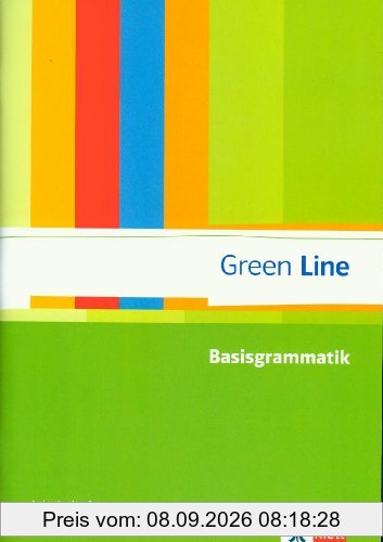 Green Line Basisgrammatik. Sekundarstufe I. Arbeitsheft mit Lösungsheft