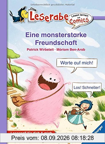 Lesen lernen mit Comics 5: Eine monsterstarke Freundschaft