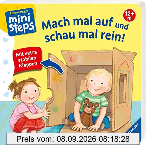 Mach mal auf und schau mal rein: Mit extrastabilen Klappen. Ab 12 Monaten (ministeps Bücher)