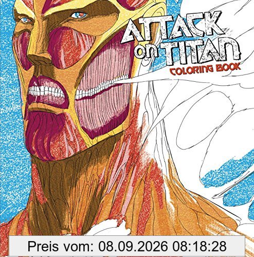 Attack on Titan Adult Coloring Book