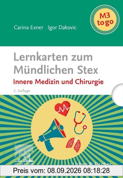 Lernkarten zum Mündlichen Stex: Innere Medizin und Chirurgie