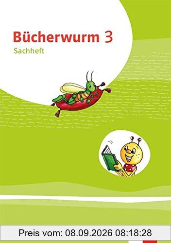 Bücherwurm Sachunterricht 3. Ausgabe für Thüringen: Arbeitsheft Klasse 3 (Bücherwurm Sachunterricht. Ausgabe ab 2019)