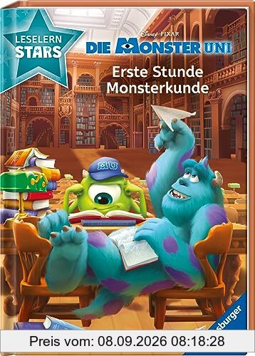 Disney Monster AG: Der Monsterschreck – Lesen lernen mit den Leselernstars – Erstlesebuch – Kinder ab 6 Jahren – Lesen üben 1. Klasse
