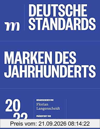 Deutsche Standards – Marken des Jahrhunderts 2022