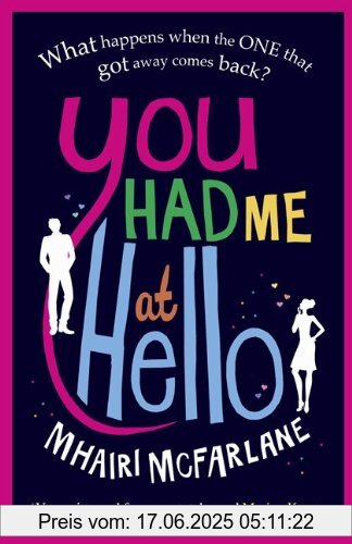 Binding : Taschenbuch, Label : Avon Books, Publisher : Avon Books, NumberOfItems : 1, medium : Taschenbuch, numberOfPages : 454, publicationDate : 2012-12-06, authors : Mhairi McFarlane, languages : english, ISBN : 000748805X