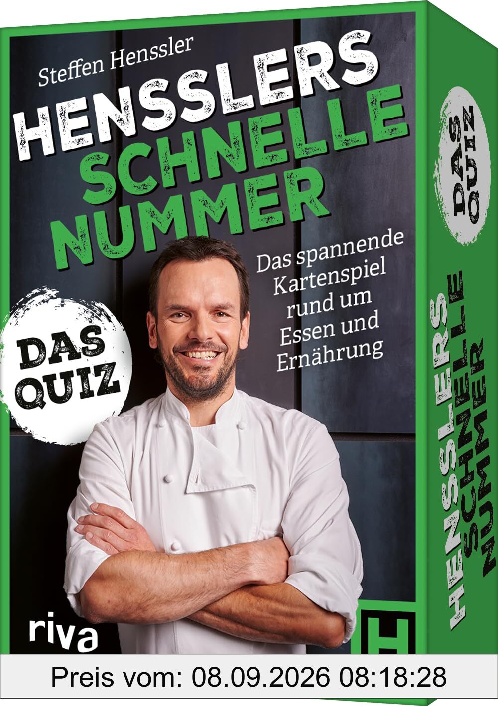 Hensslers schnelle Nummer: Das Quiz: Das spannende Kartenspiel rund um Essen und Ernährung | Kuriose Fragen und Antworten aus der Kulinarik. Das perfekte Geschenk für alle Fans des guten Geschmacks