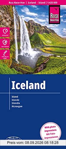 Reise Know-How Landkarte Island / Iceland (1:425.000): reiß- und wasserfest (world mapping project)