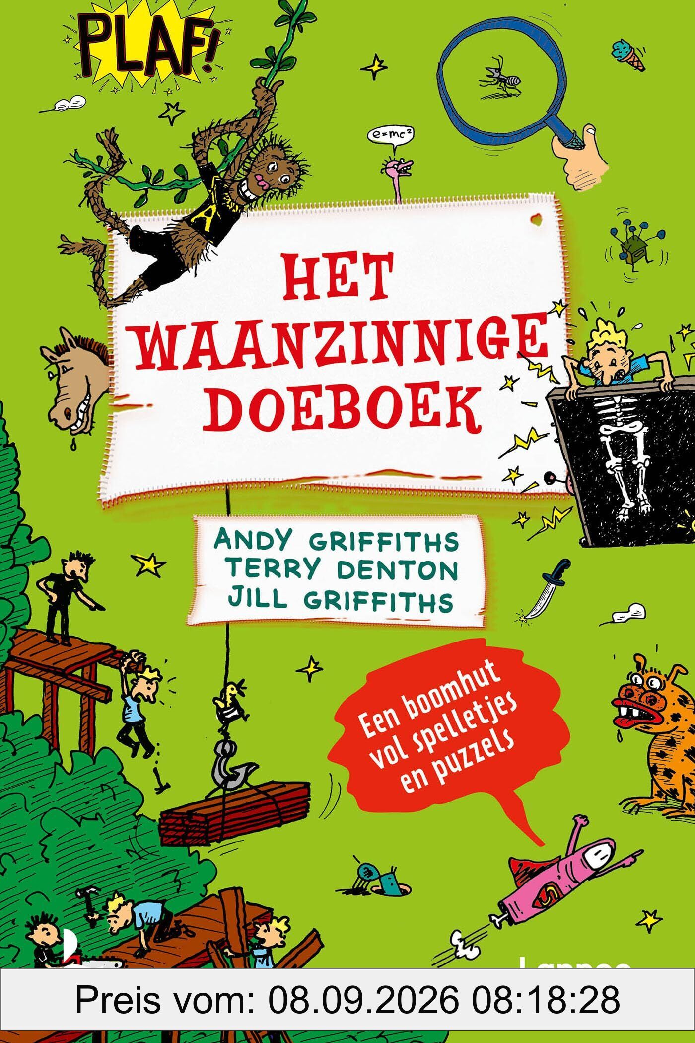 Het waanzinnige doeboek: een boomhut vol spelletjes en puzzels (De waanzinnige boomhut)