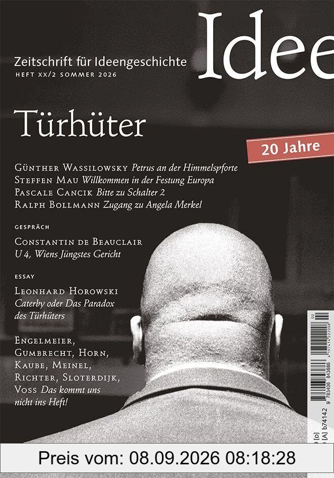 Zeitschrift für Ideengeschichte Heft XX/2 Sommer 2026