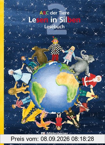 ABC der Tiere 2: 2. Schuljahr. Lesen in Silben. Lesebuch Druckschrift