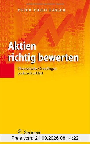 Aktien richtig bewerten: Theoretische Grundlagen praktisch erklärt