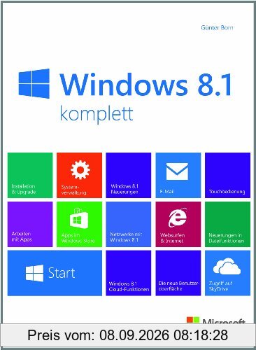 Microsoft Windows 8.1 komplett